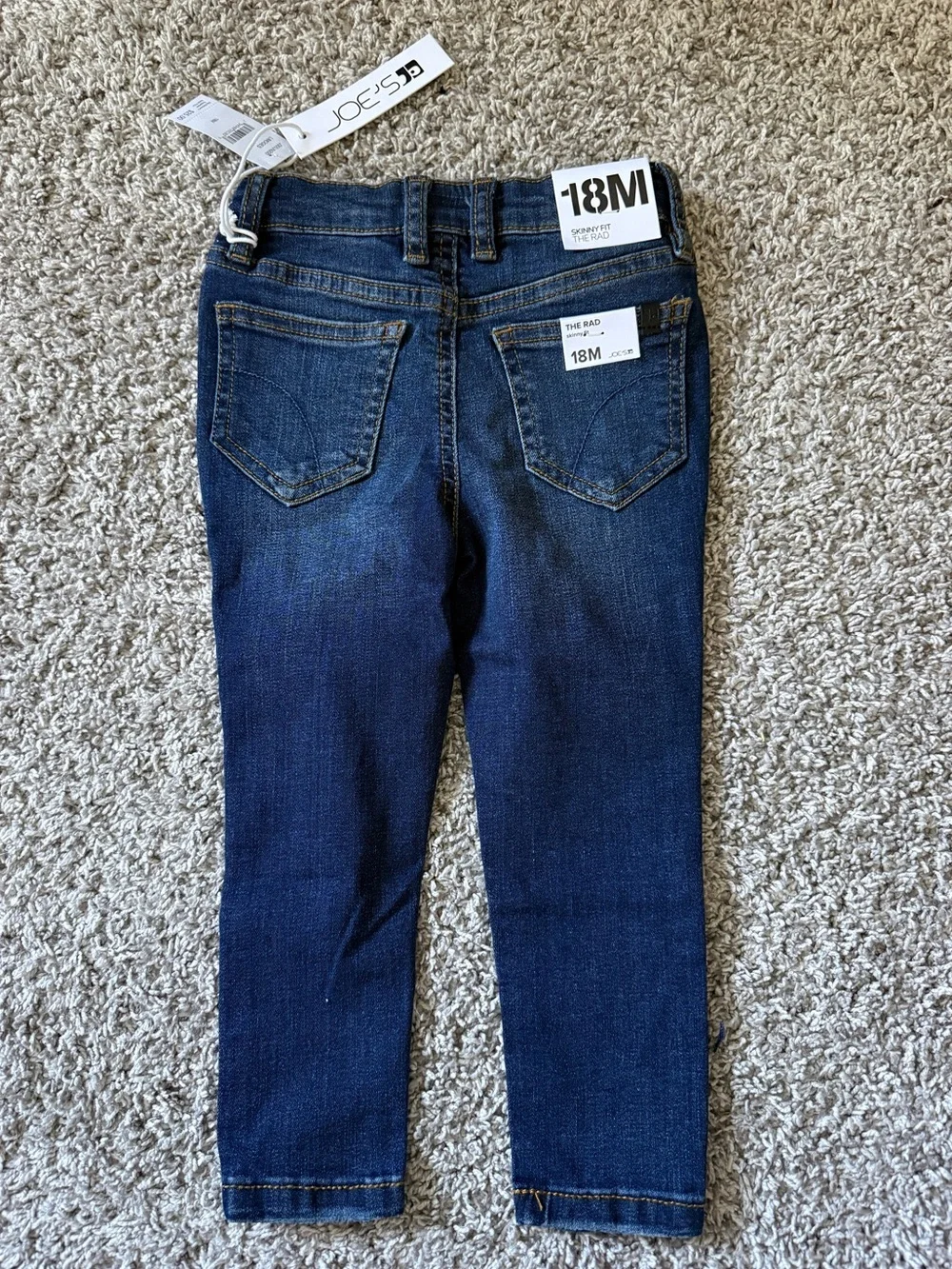NWT Joe’s Jeans The Rad Skinny Fit 18 Month